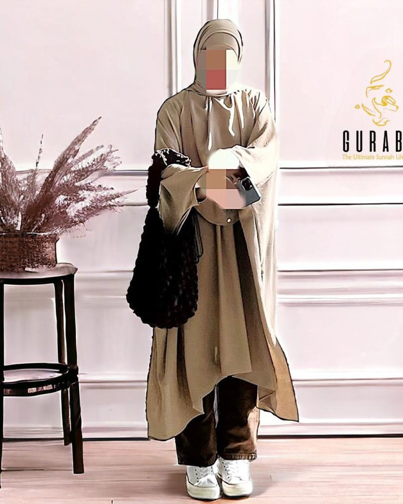 hijab, abaya, pant