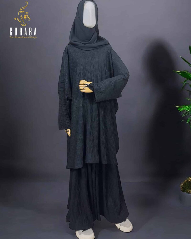 Black Shrug & Skirt Set