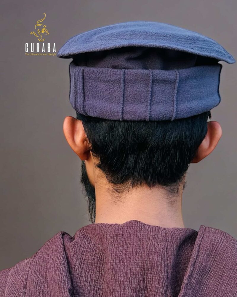 Afghani Pakol - Stone Blue 2