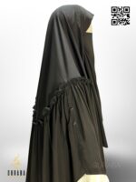 Frill Hijab - Black 3