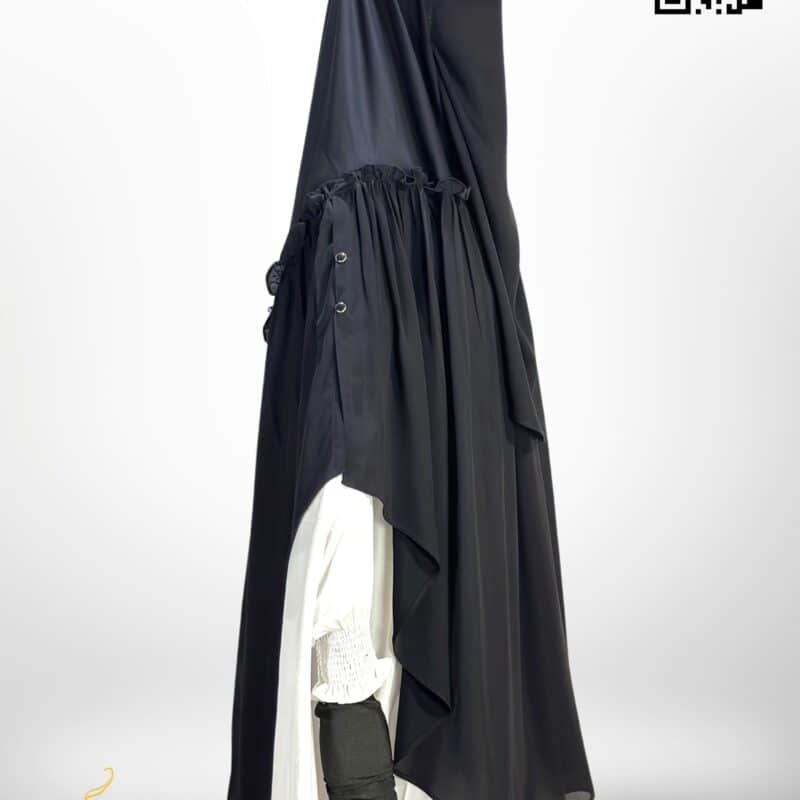 Frill Hijab - Black