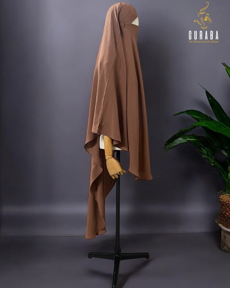 Full Coverage Hudaiya - Pinkish Brown 2