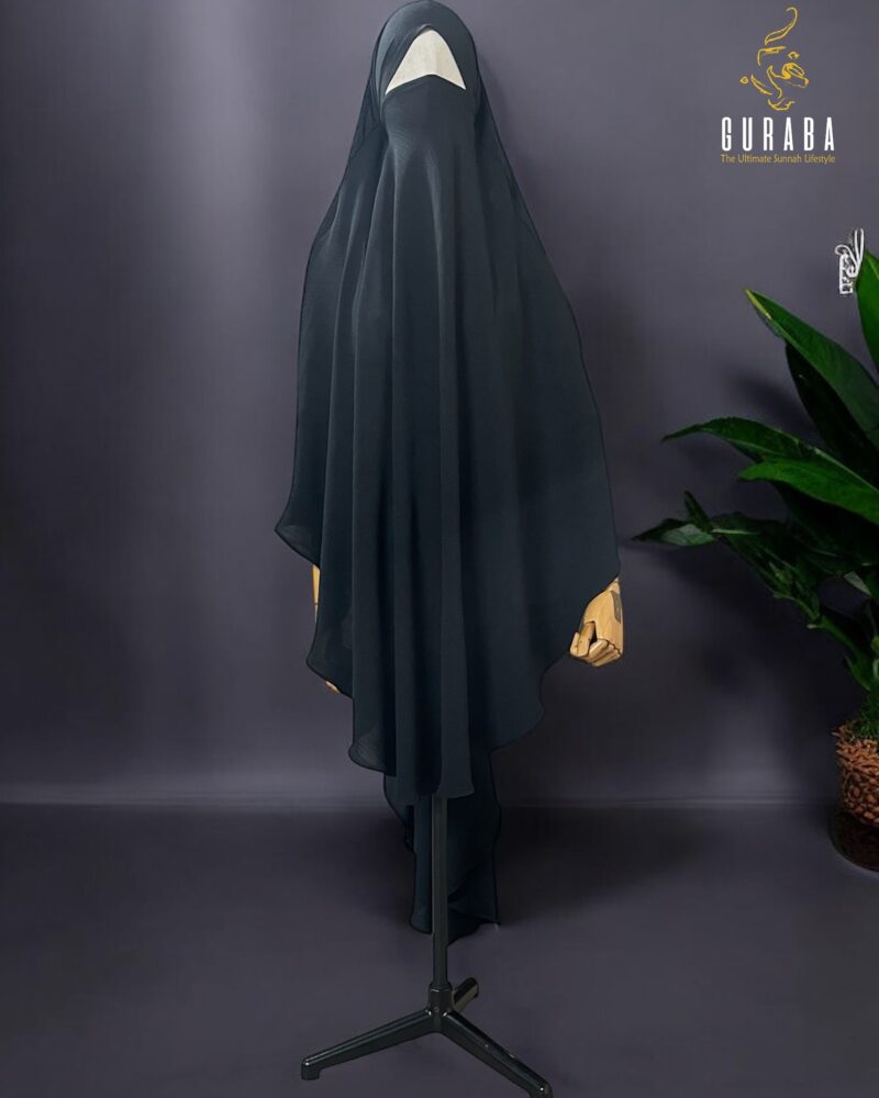Full Coverage Hudaiya - Black