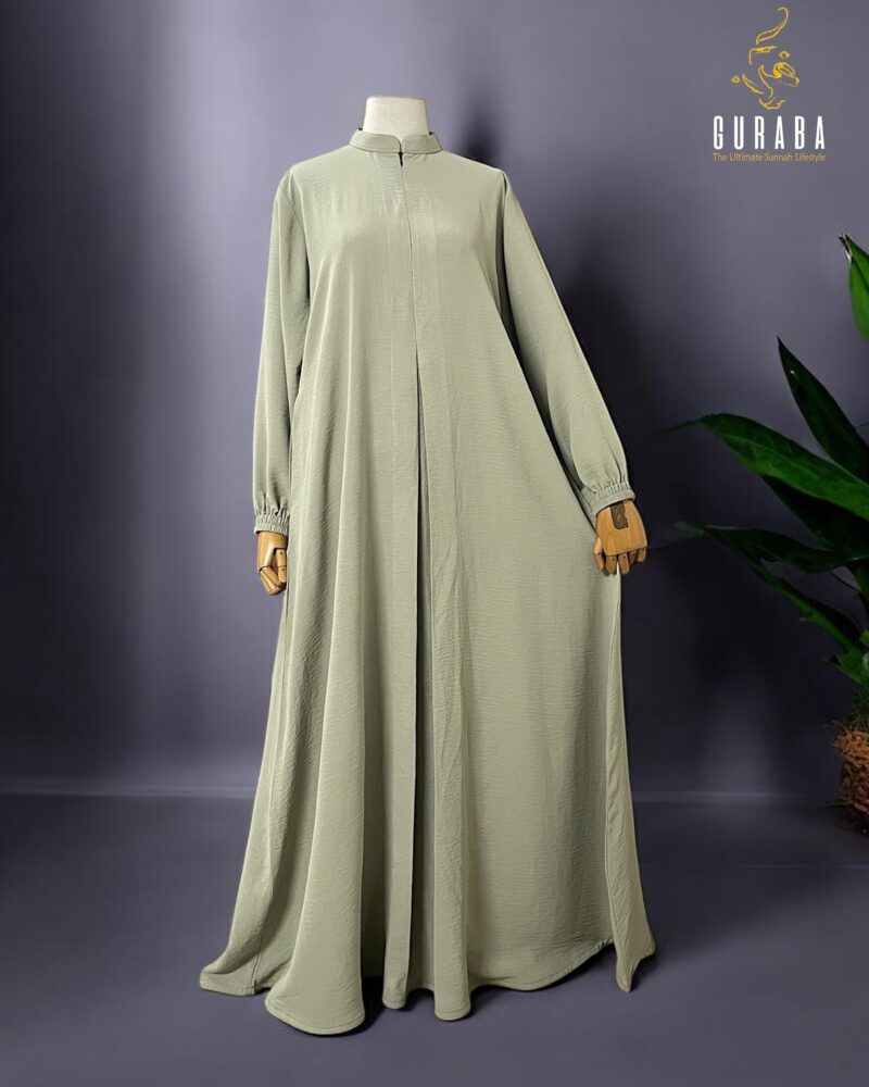Mint Full Coverage Hudaiya - Burka Set 2