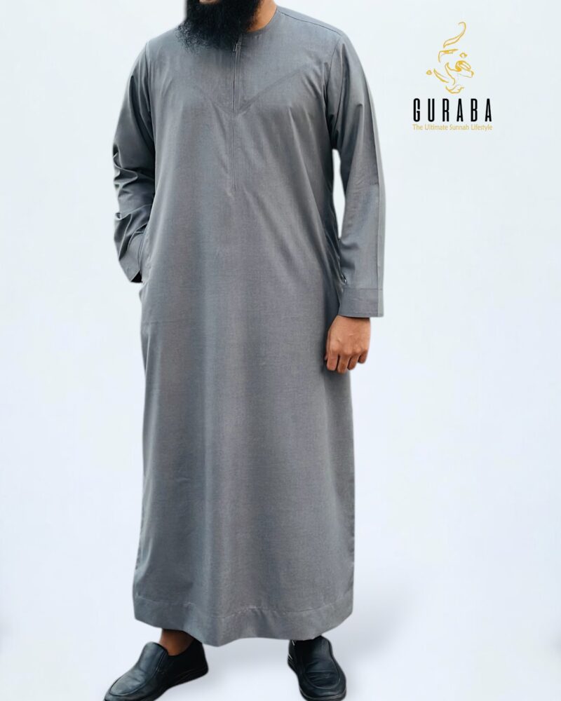 Stone Blue Omani Thobe Jubba Collection