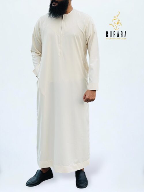 Light Beige Omani Thobe Jubba Collection