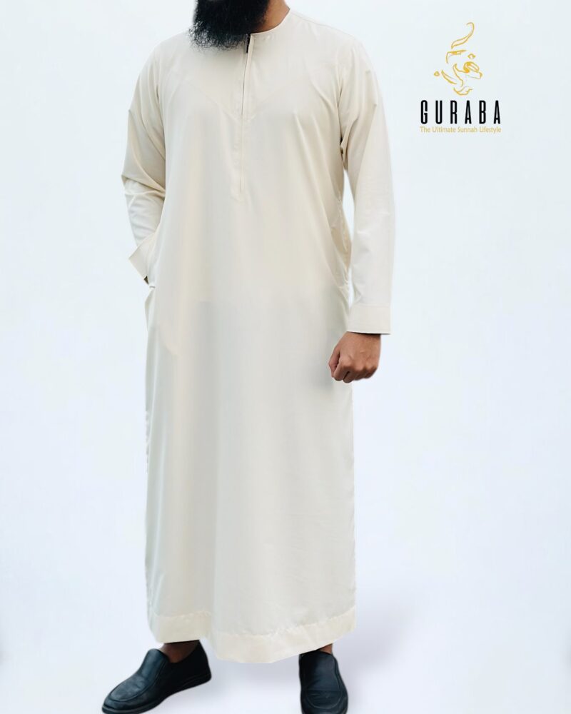 Light Beige Omani Thobe Jubba Collection