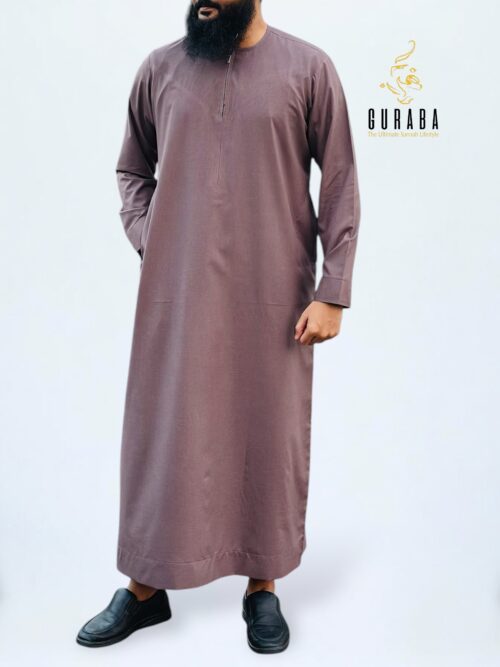 Plum Brown Omani Thobe Jubba Collection