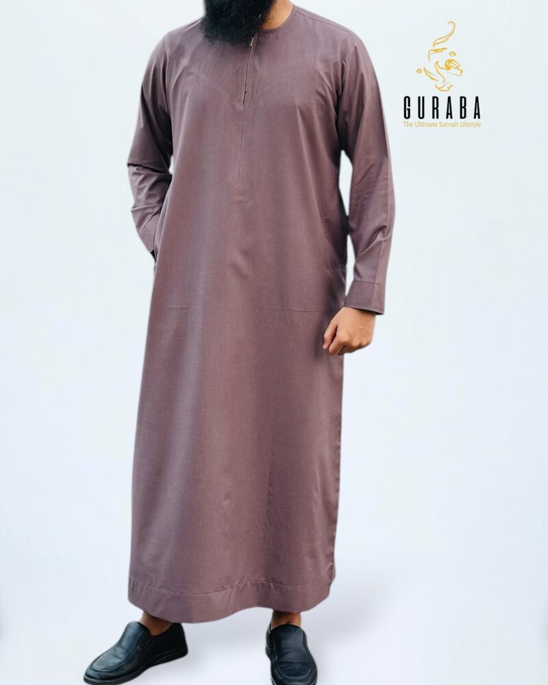 Plum Brown Omani Thobe Jubba Collection