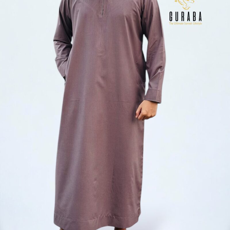 Plum Brown Omani Thobe Jubba Collection