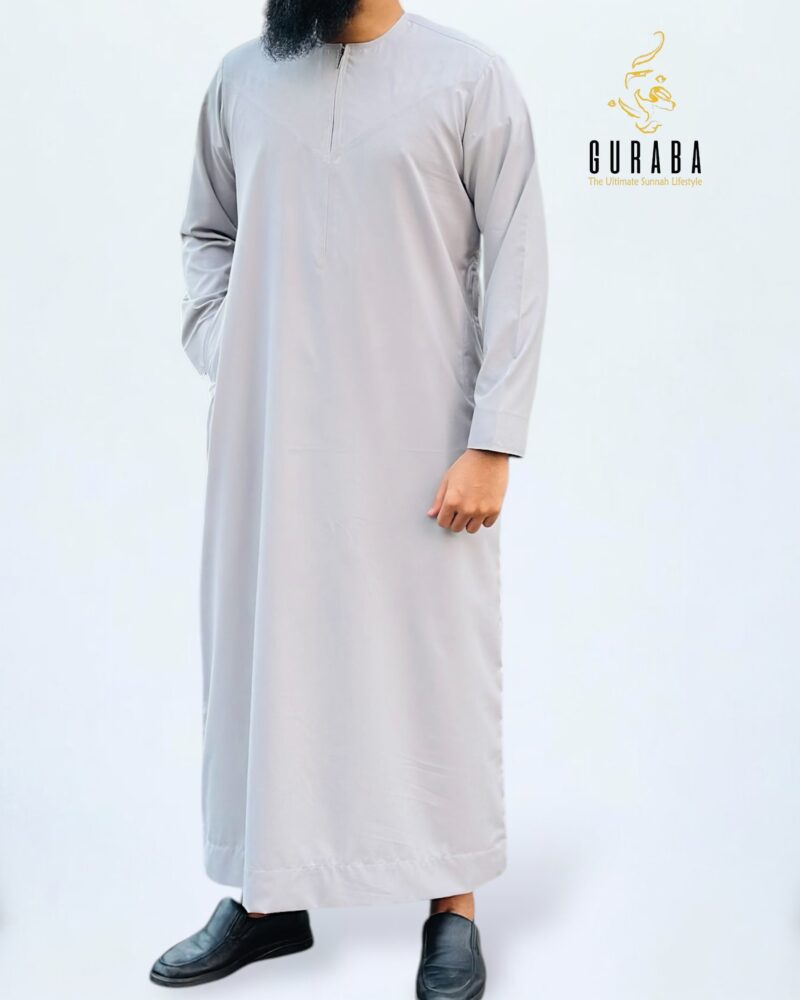 Light Ash Omani Thobe Jubba Collection