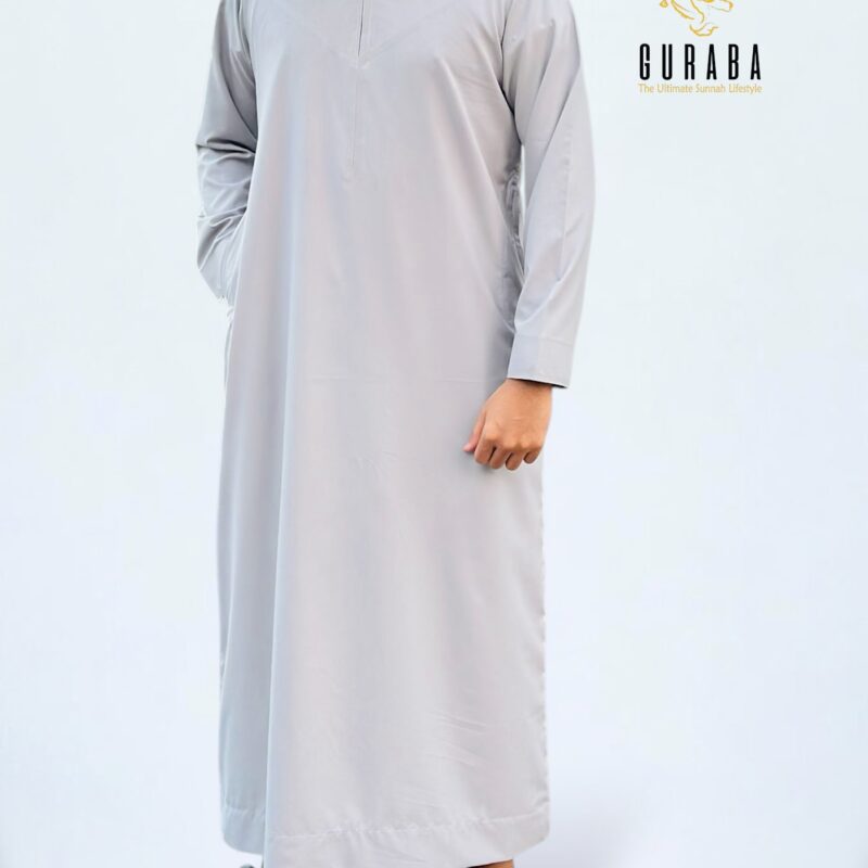 Light Ash Omani Thobe Jubba Collection