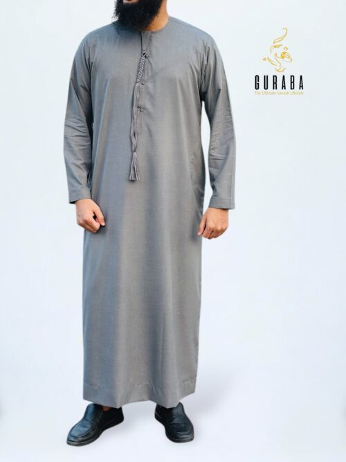 Stone Blue Kanduri Thobe Jubba Collection