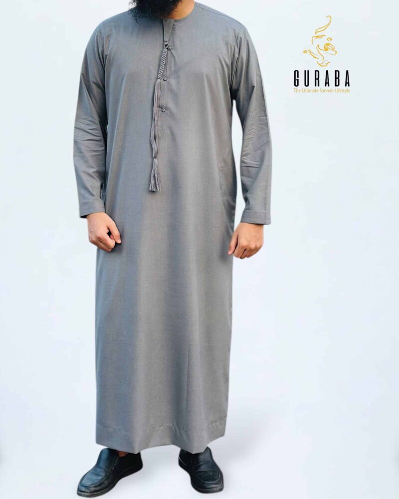 Stone Blue Kanduri Thobe Jubba Collection