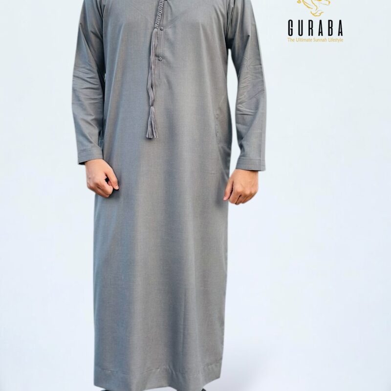 Stone Blue Kanduri Thobe Jubba Collection