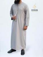 Light Ash Kanduri Thobe Jubba Collection