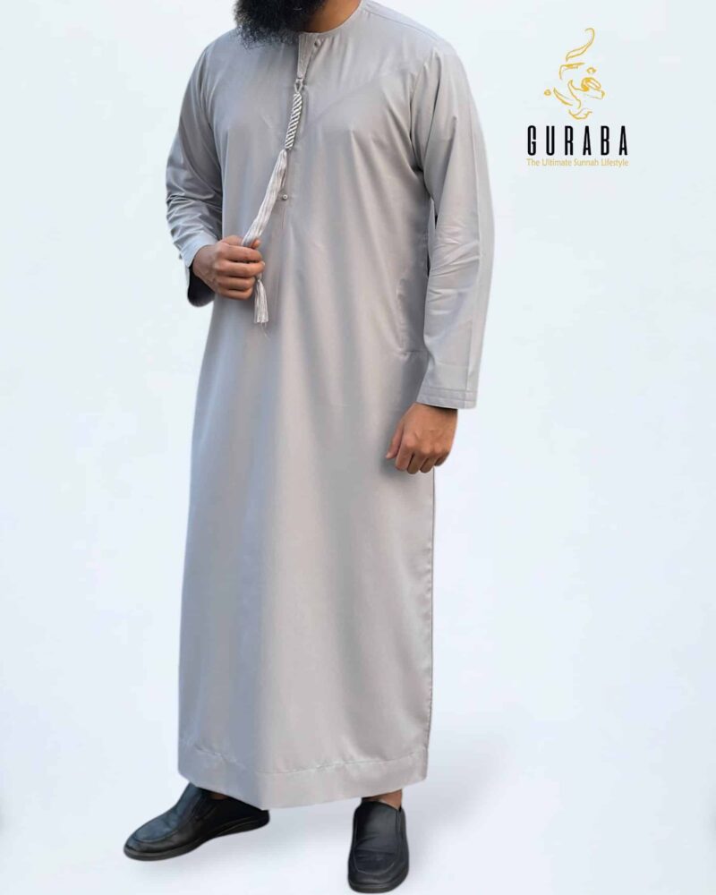 Light Ash Kanduri Thobe Jubba Collection