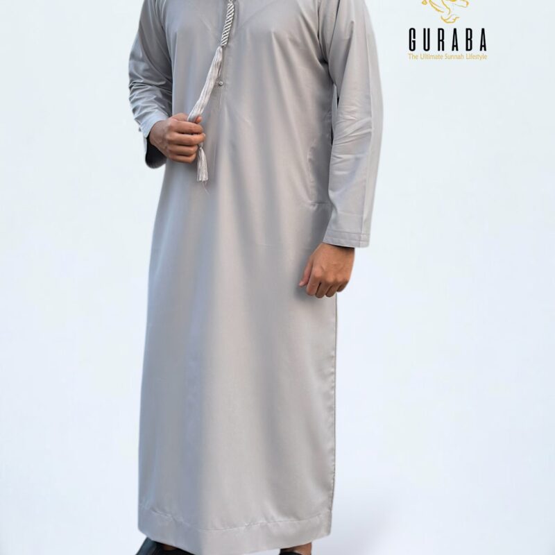 Light Ash Kanduri Thobe Jubba Collection