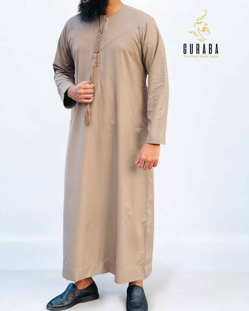 French Brown Kanduri Thobe Jubba Collection