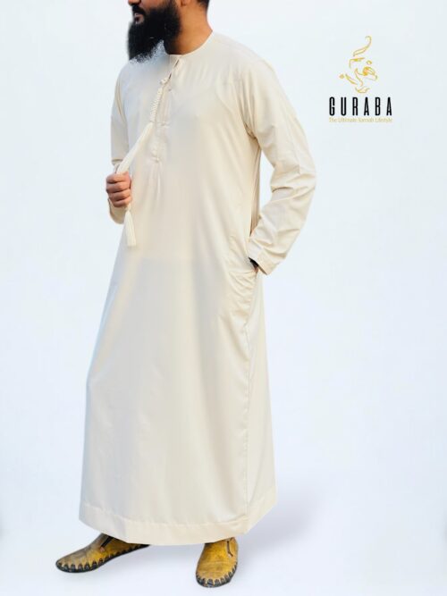 Light Beige Kanduri Thobe jubba collection