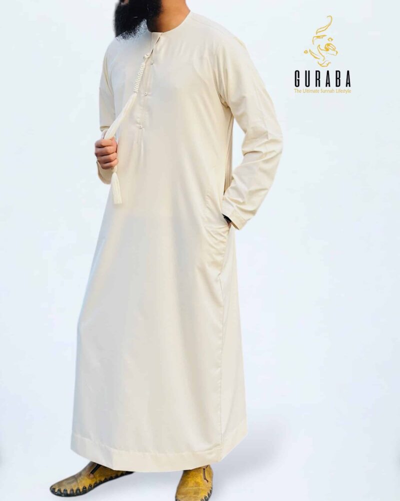 Light Beige Kanduri Thobe jubba collection