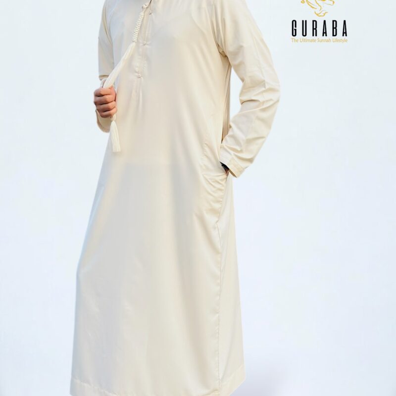 Light Beige Kanduri Thobe jubba collection