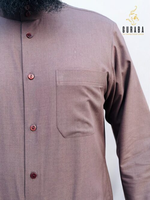 Plum Brown Kuwaiti Thobe jubba collection 3