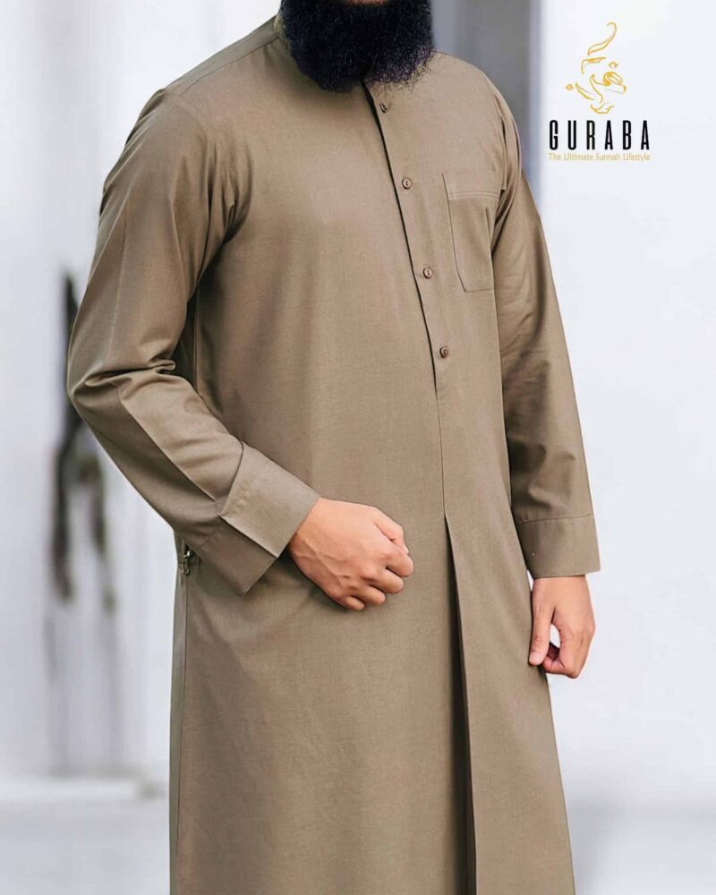 French Brown Kuwaiti Thobe jubba collection