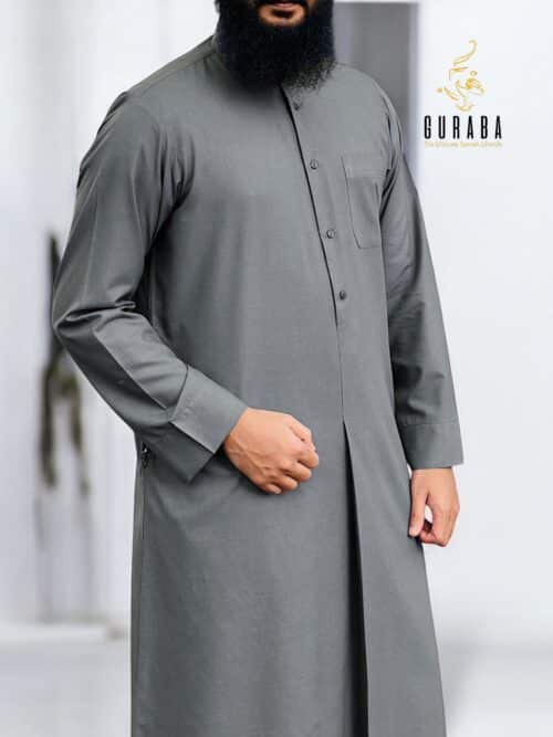 Stone Blue Kuwaiti Thobe Jubba Collection