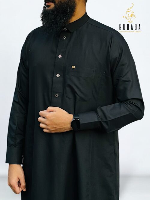 Premium Black Emirates Jubba Collection 2