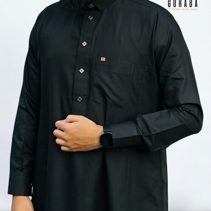 Premium Black Emirates Jubba Collection 2