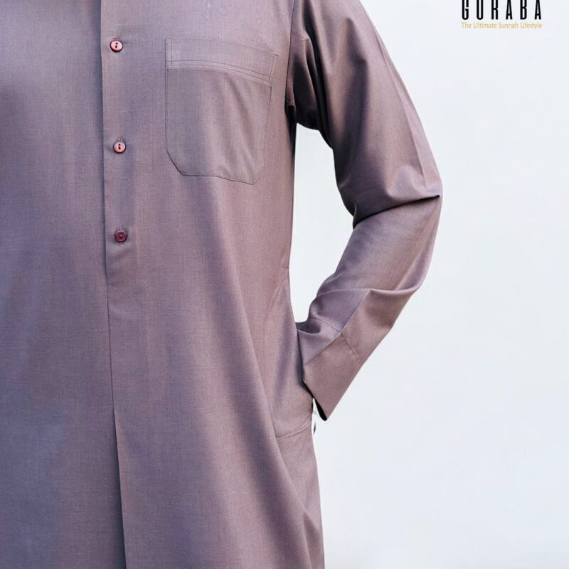 Plum Brown Kuwaiti Thobe jubba collection 2