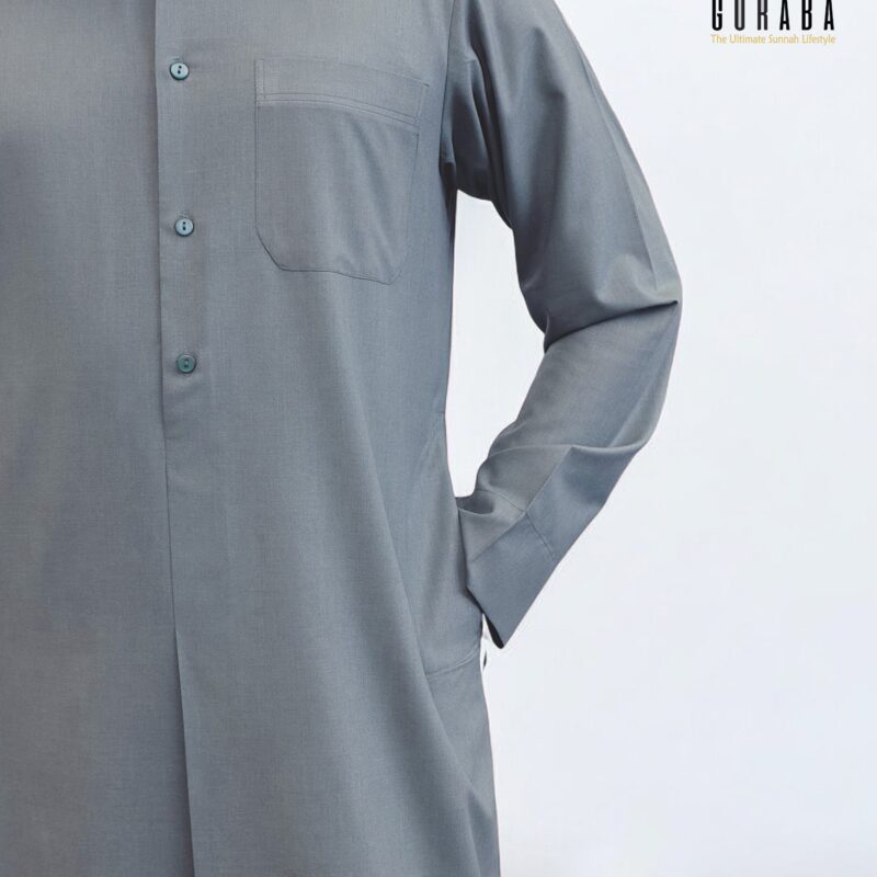 Stone Blue Kuwaiti Thobe Jubba Collection 2