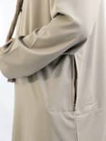 Emirate thobe light ash