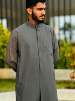 kuwaiti thobe deep ash