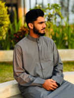 kuwaiti thobe deep ash