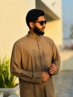 kuwaiti thobe french brown