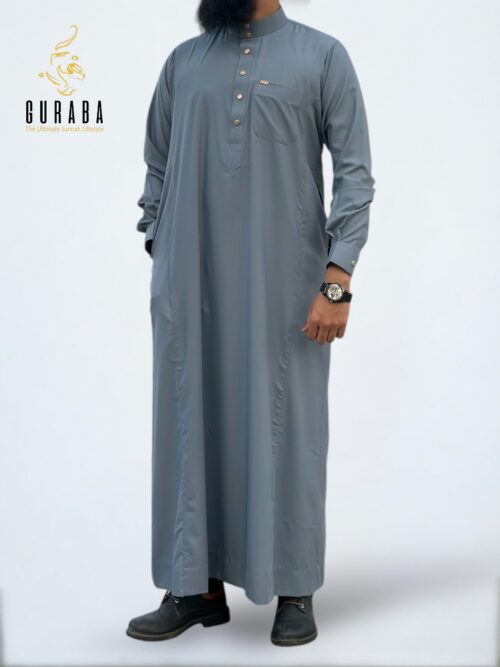 Stone Blue Arabian Jubba