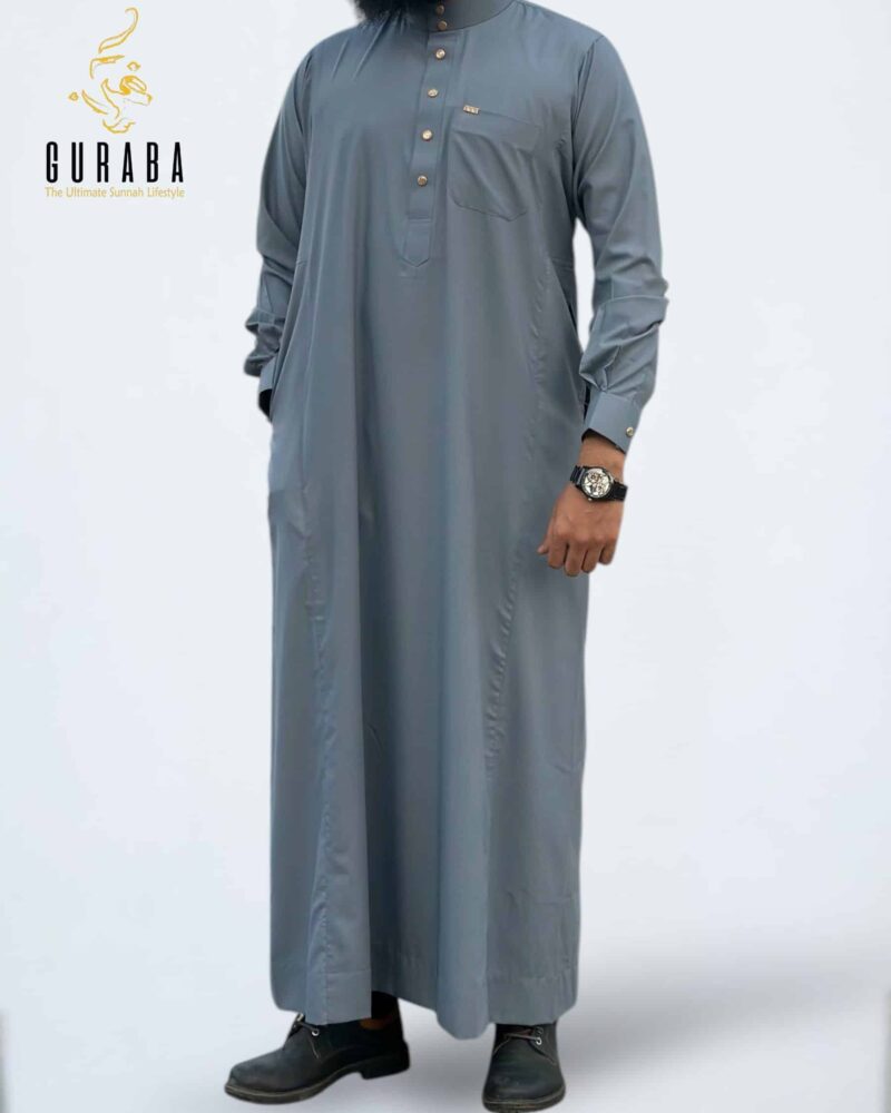 Stone Blue Arabian Jubba
