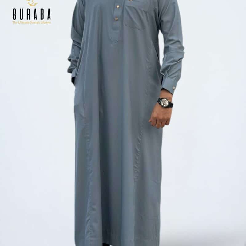 Stone Blue Arabian Jubba