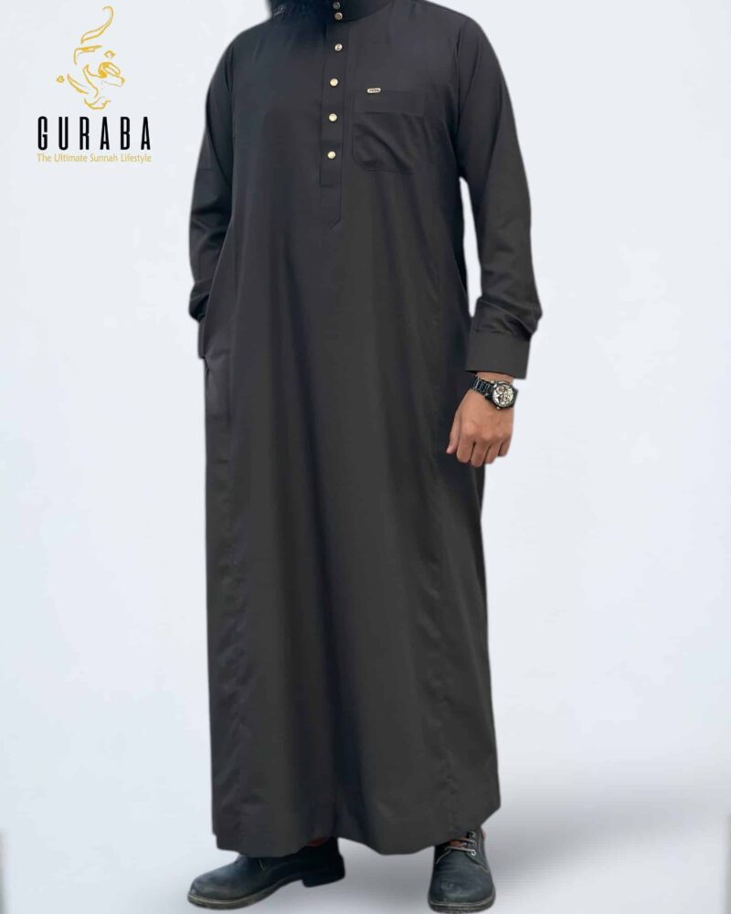 Charcoal Arabian Jubba