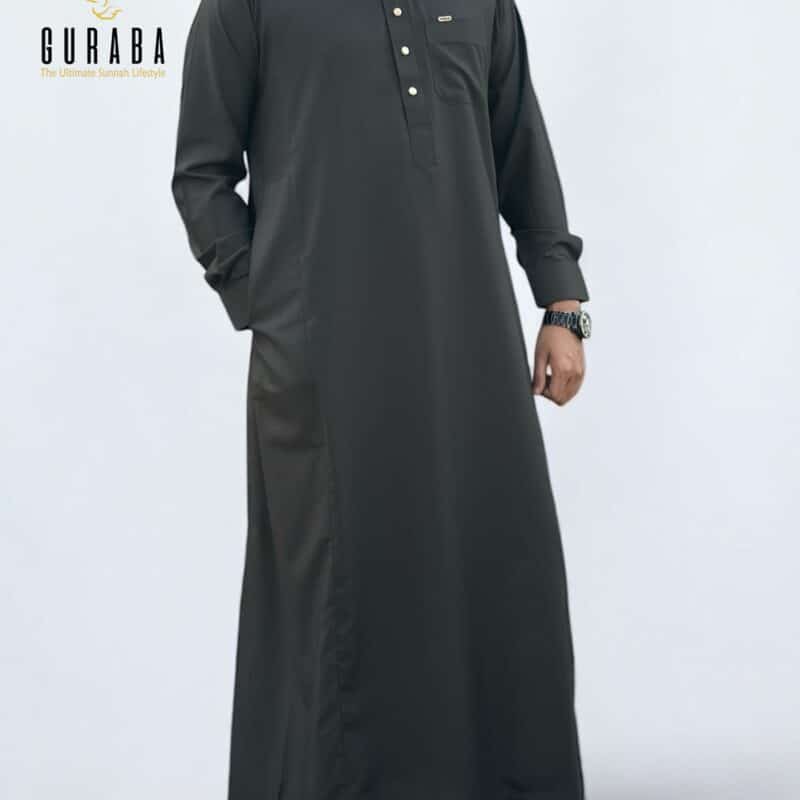 Deep Army Brown Arabian Jubba