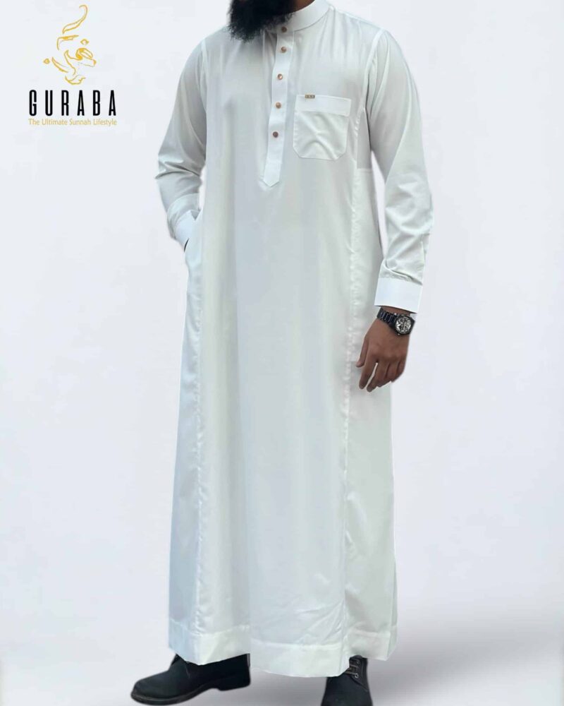 Premium White Arabian Jubba