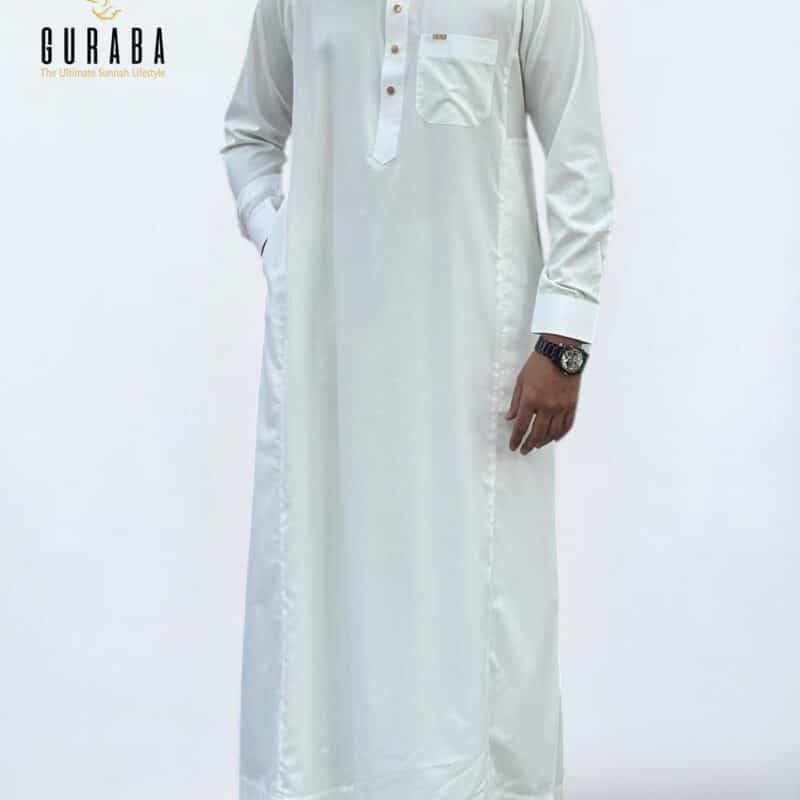 Premium White Arabian Jubba