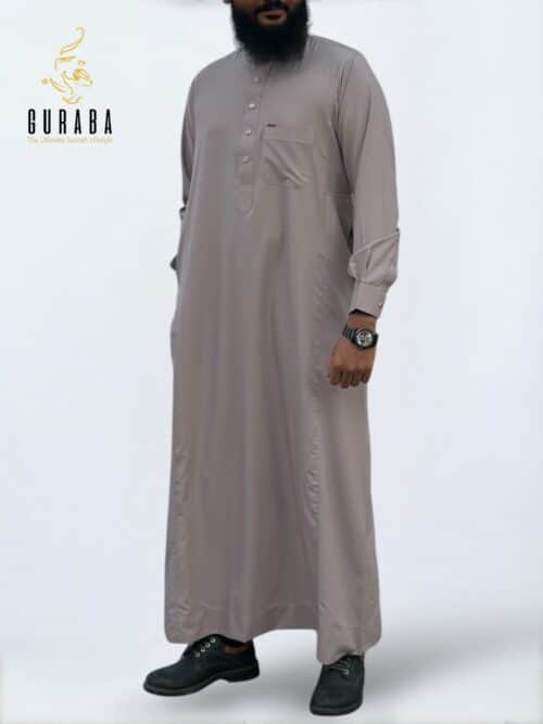 Light Creamy Ash Arabian Jubba