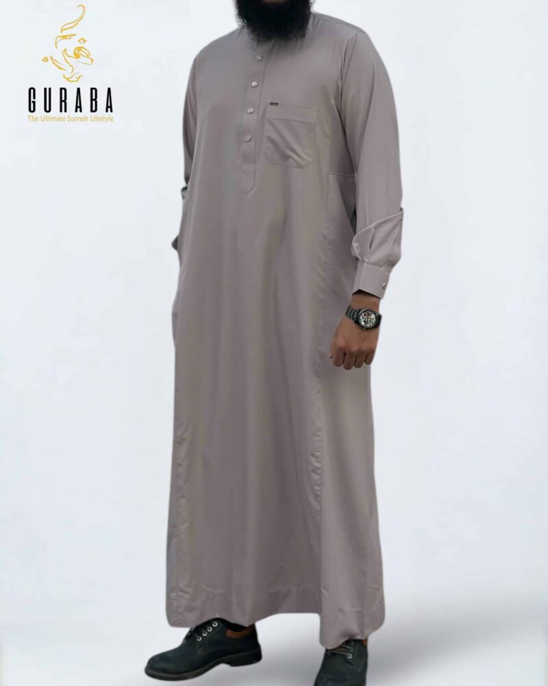 Light Creamy Ash Arabian Jubba