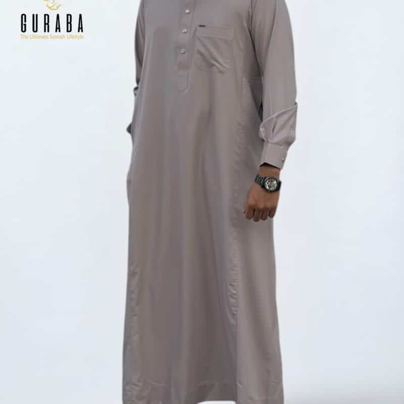 Light Creamy Ash Arabian Jubba