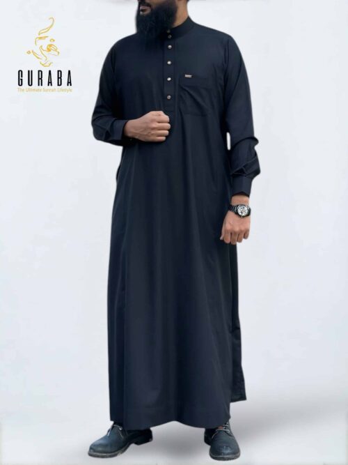 Premium Black Arabian Jubba