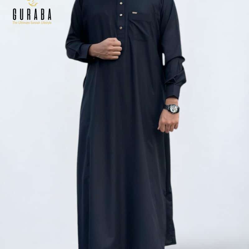 Premium Black Arabian Jubba