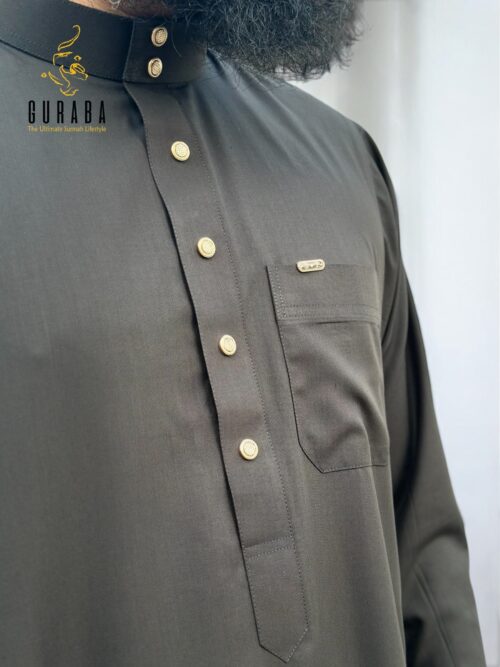 Charcoal Arabian Jubba 2